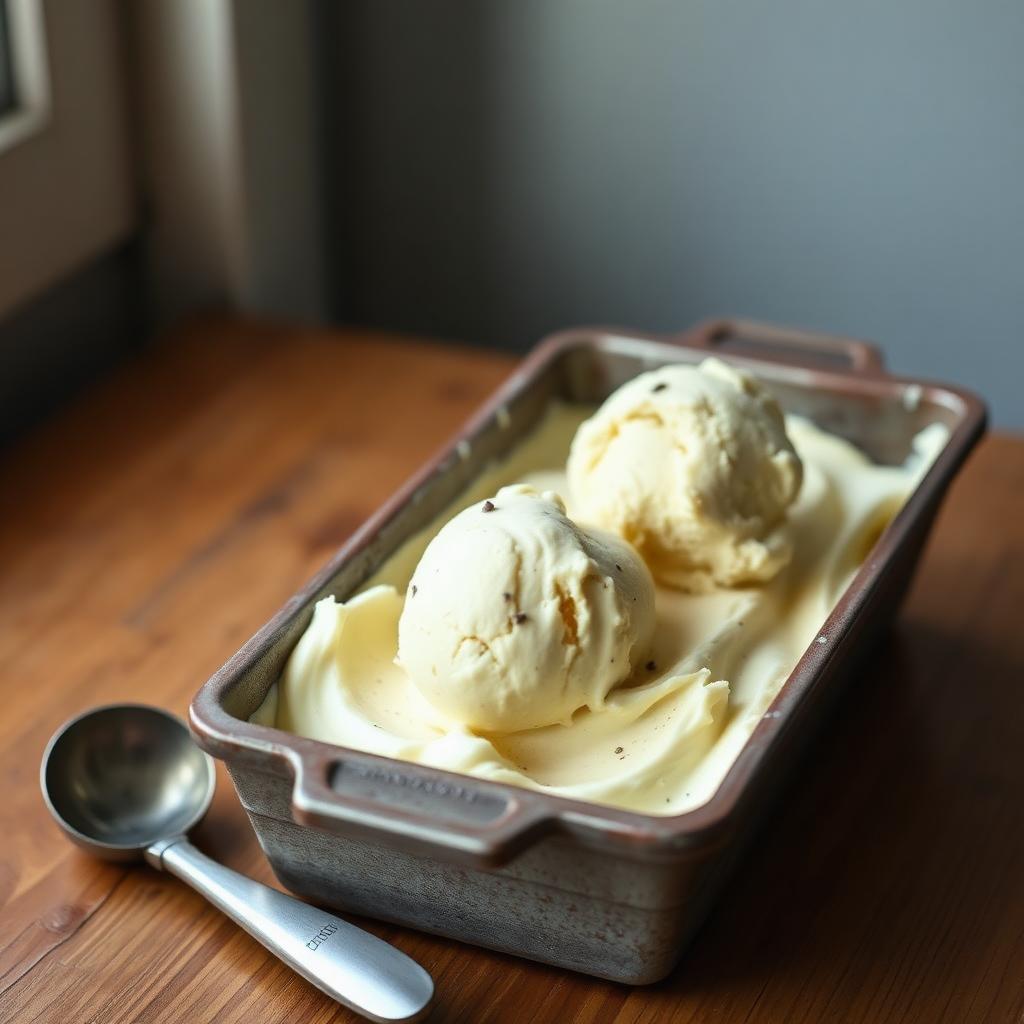 No-Churn Vanilla Ice Cream