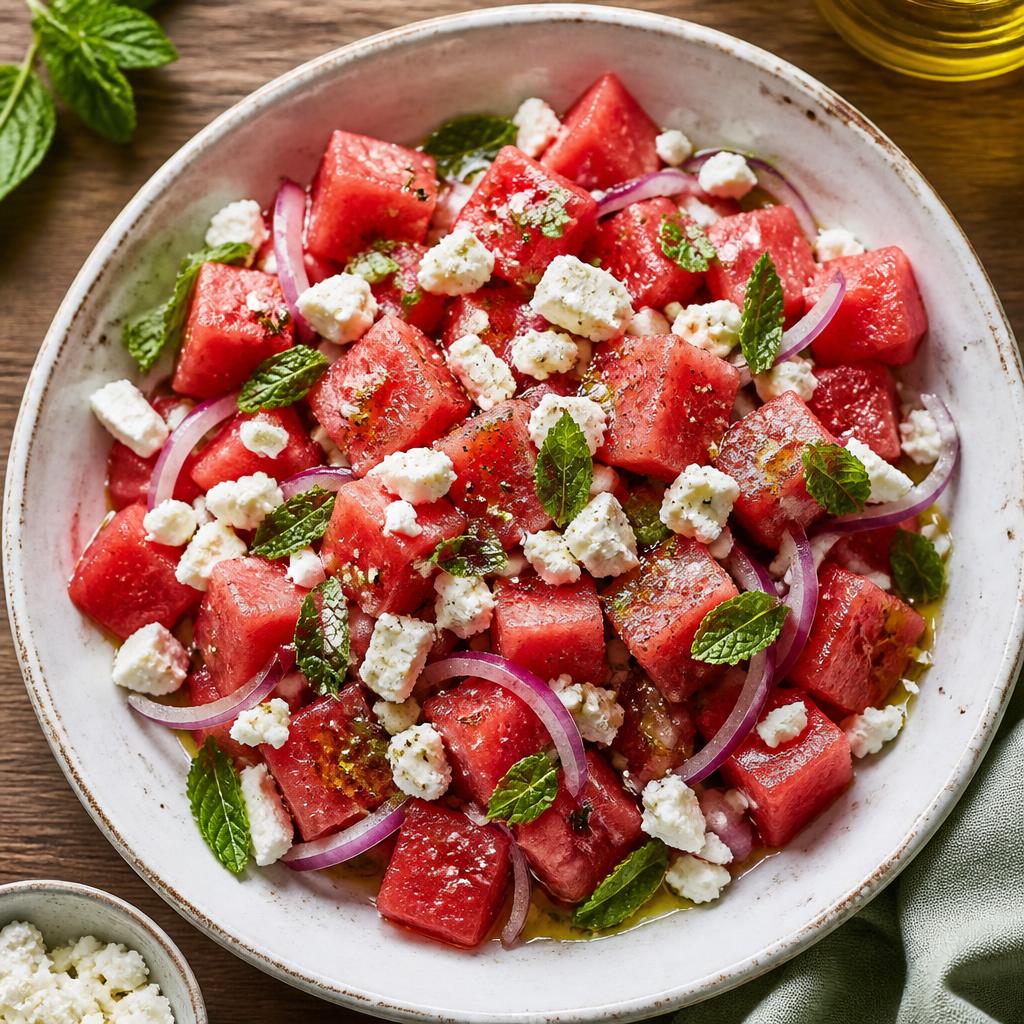 Watermelon Feta Salad